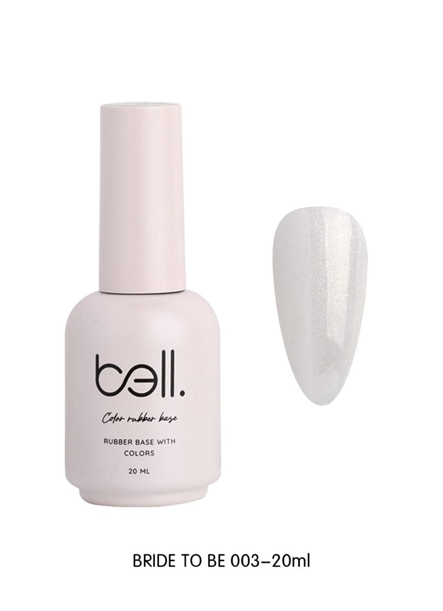 לק ג'ל מקצועי Bell בל 20 מ"ל גוון 003 - bell גוון 003 20 מ"ל Bride To Be בל
