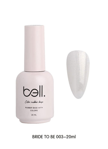 לק ג'ל מקצועי Bell בל 20 מ"ל גוון 003 - bell גוון 003 20 מ"ל Bride To Be בל