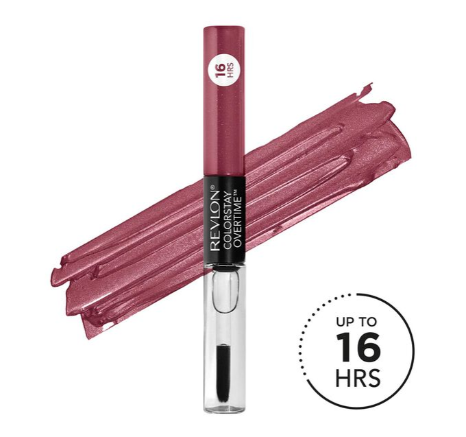 REVLON | רבלון - ColorStay Overtime | שפתון עמיד 16 שעות וגלוס מבריק (דו-צדדי)