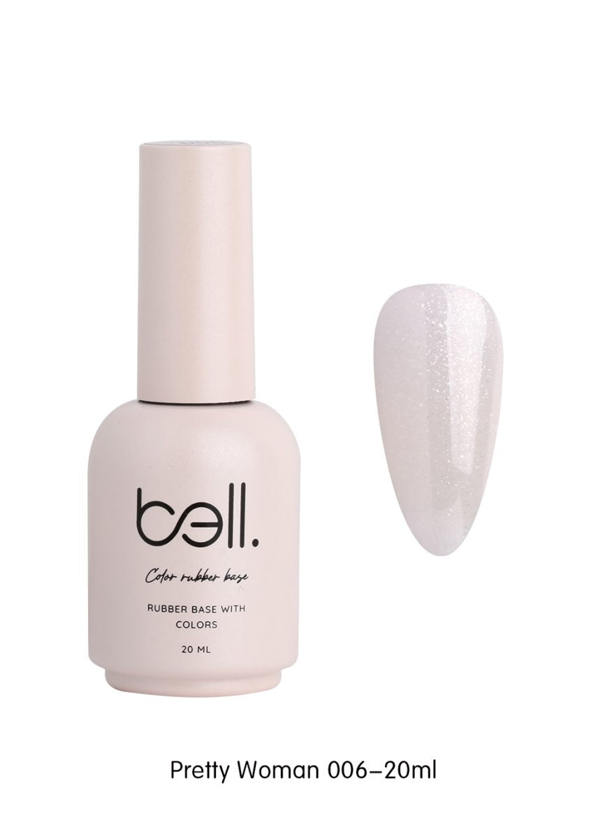 לק ג'ל מקצועי Bell בל 20 מ"ל גוון 006 - bell גוון 006 20 מ"ל Pretty Woman בל