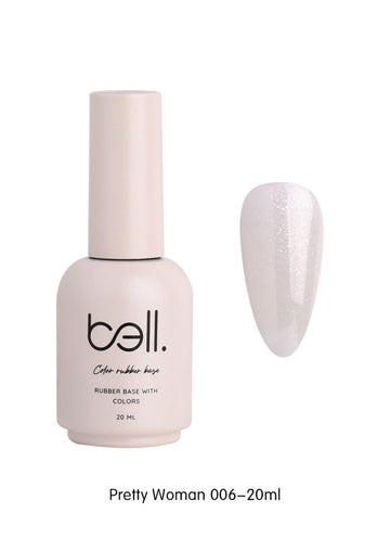 לק ג'ל מקצועי Bell בל 20 מ"ל גוון 006 - bell גוון 006 20 מ"ל Pretty Woman בל