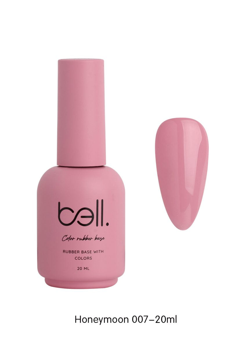לק ג'ל מקצועי Bell בל 20 מ"ל גוון 007 - bell גוון 007 20 מ"ל Honeymoon בל