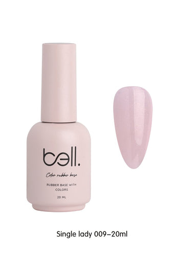 לק ג'ל מקצועי Bell בל 20 מ"ל גוון 009 - bell גוון 009 20 מ"ל Single Lady בל
