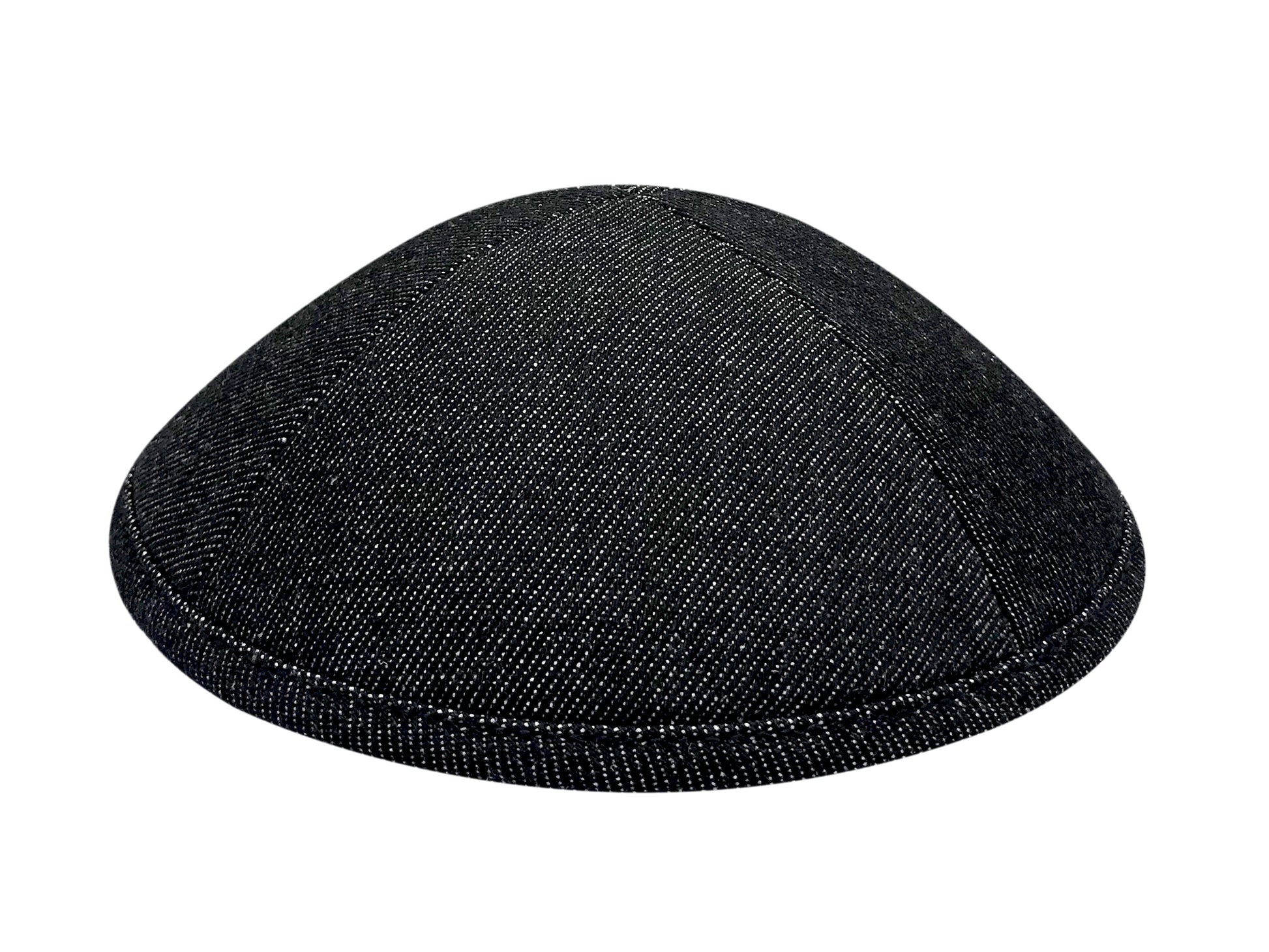 כיפה דגם ג'ינס שחור.