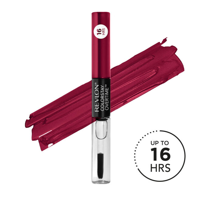 REVLON | רבלון - ColorStay Overtime | שפתון עמיד 16 שעות וגלוס מבריק (דו-צדדי)
