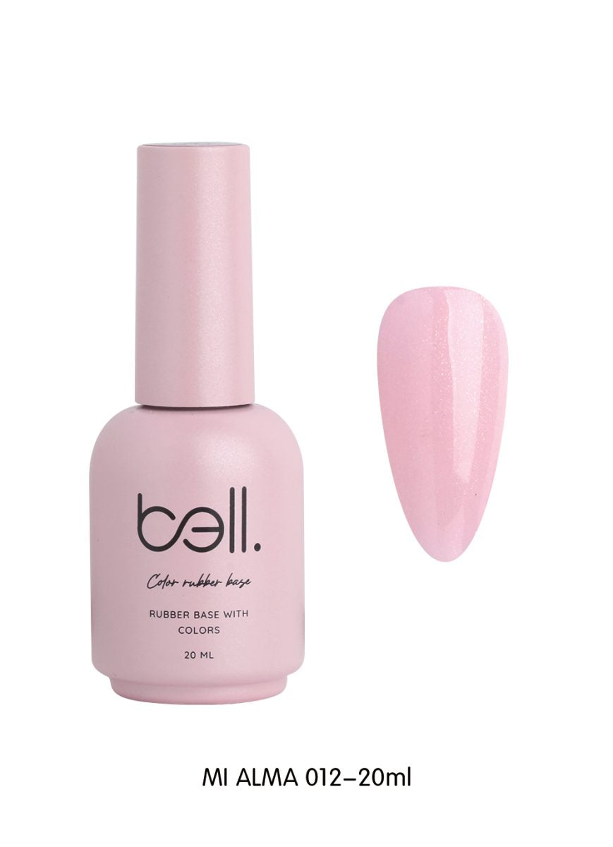 לק ג'ל מקצועי Bell בל 20 מ"ל גוון 012 - bell גוון 012 20 מ"ל MI ALMA בל
