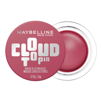 סומק מוס מייבלין קלאודטופיה Cloudtopia Cheek and Lip Mousse בגימור מאט מטושטש