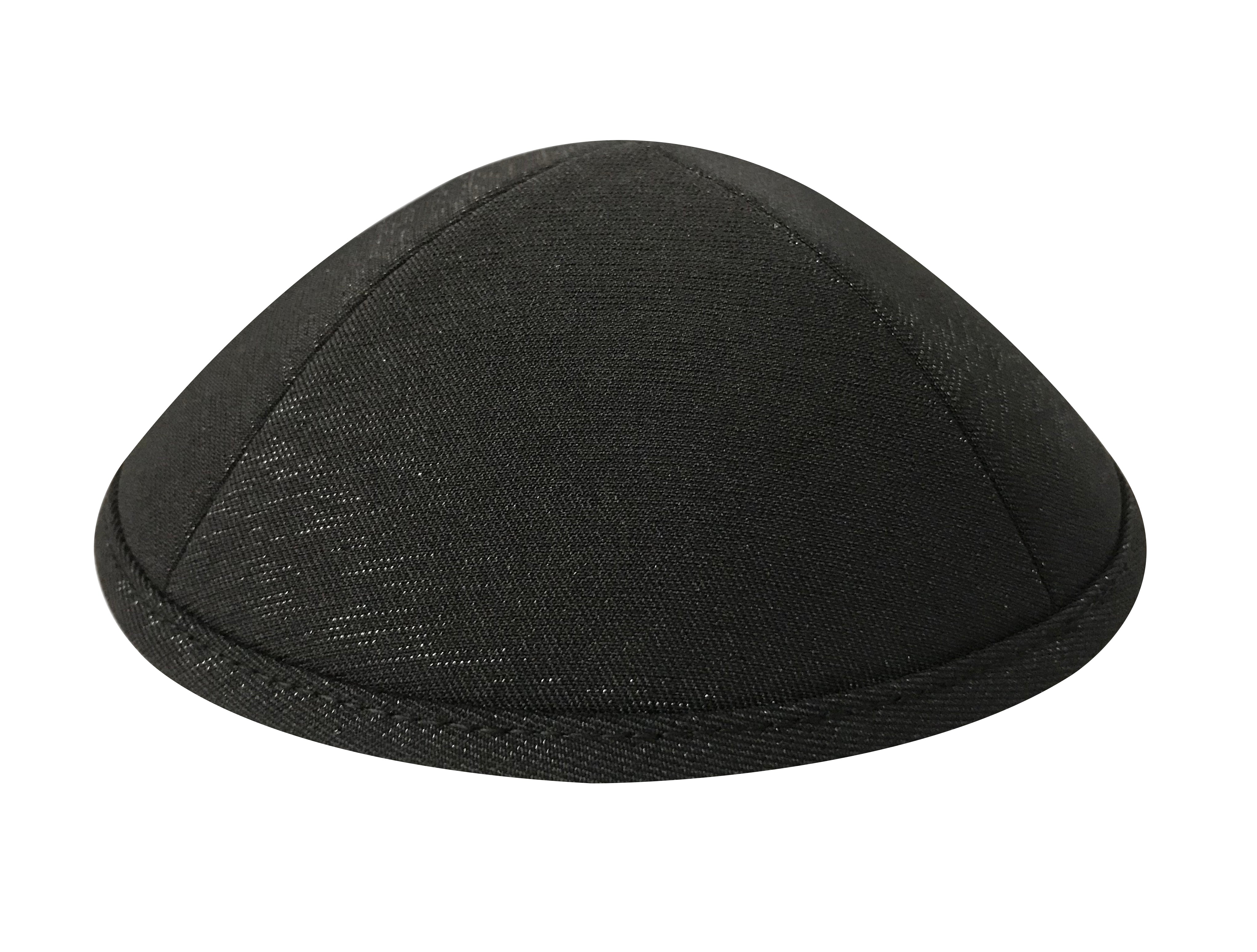 כיפה דגם שחור נצנץ.