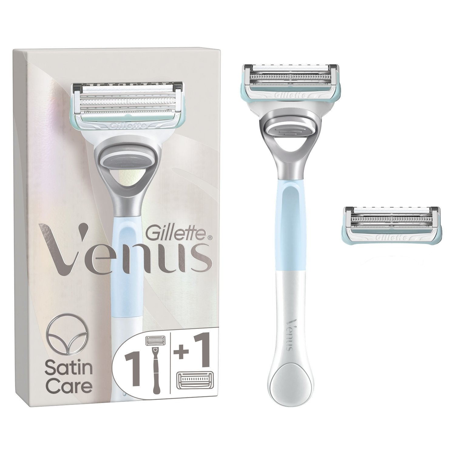 סכין גילוח Gillette Venus Skin & Pubic Hair ונוס להגנה על אזור המפשעה והעור מפני גירויים עם טרימר דיוק