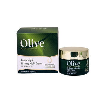 קרם לילה משקם עם שמן זית אורגני - 50 מ"ל