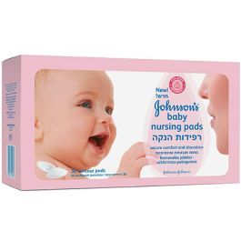 ג’ונסונ’ס רפידות הנקה – Nursing pads חד-פעמיות, 30 יח'