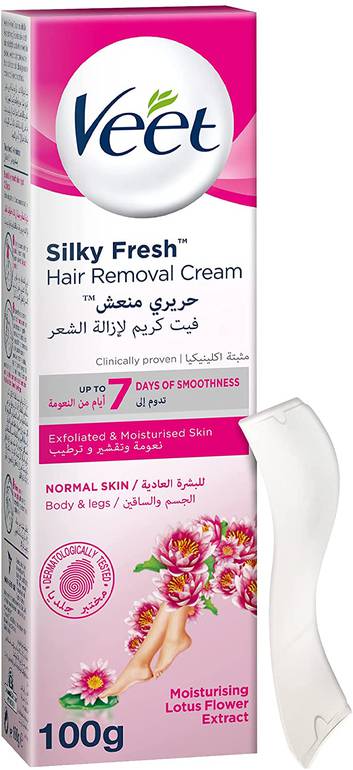 קרם הסרת שיער Veet Silky Fresh 100 גרם