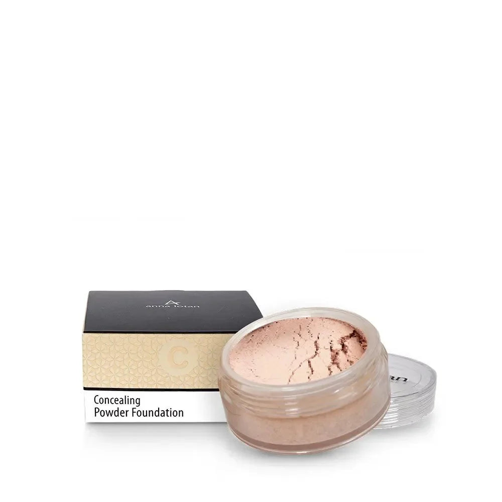 אנה לוטן אבקה מסווה טיפולית (Concealing Powder) לכיסוי פגמים והרגעה של עור שמן ובעייתי 10 גרם