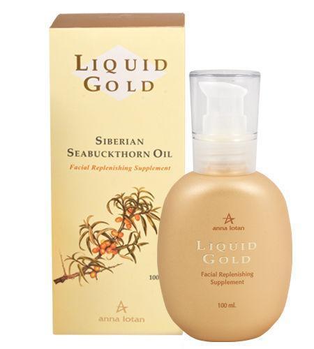 אנה לוטן Liquid Gold סרום סופלמנט (Facial Supplement) מרוכז המועשר בשמן אובליפיחה להזנה אינטנסיבית וזוהר 100 מ"ל