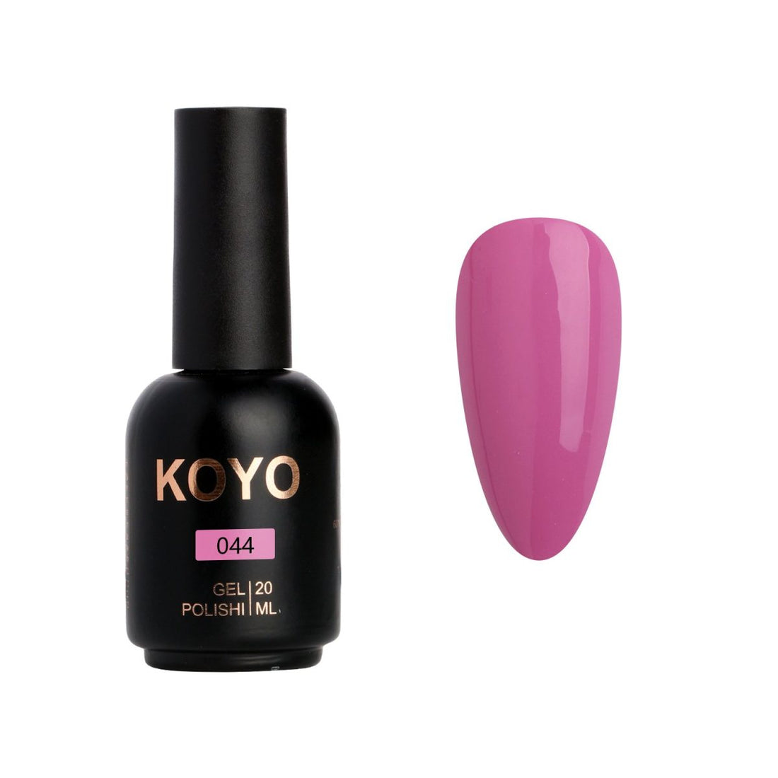 לק ג'ל מקצועי KOYO קויו גוון 044 - מניקור עמיד ואיכותי