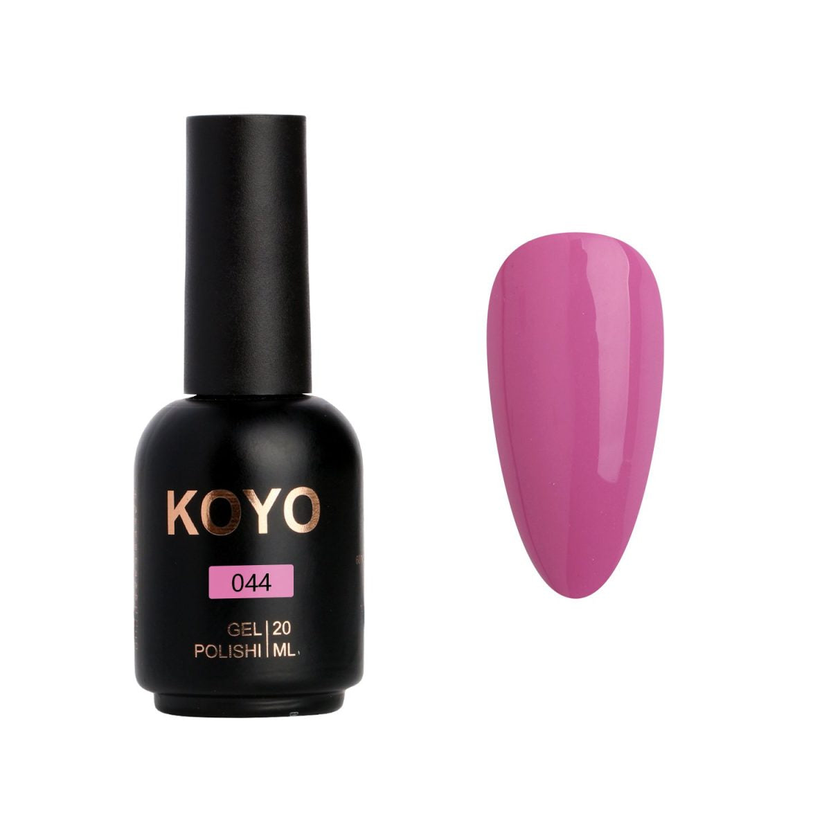 לק ג'ל מקצועי KOYO קויו גוון 044 - מניקור עמיד ואיכותי