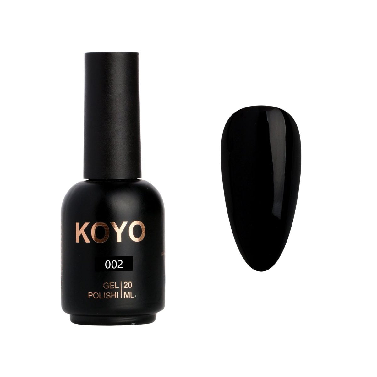 לק ג'ל מקצועי KOYO קויו גוון 002 - מניקור עמיד ואיכותי