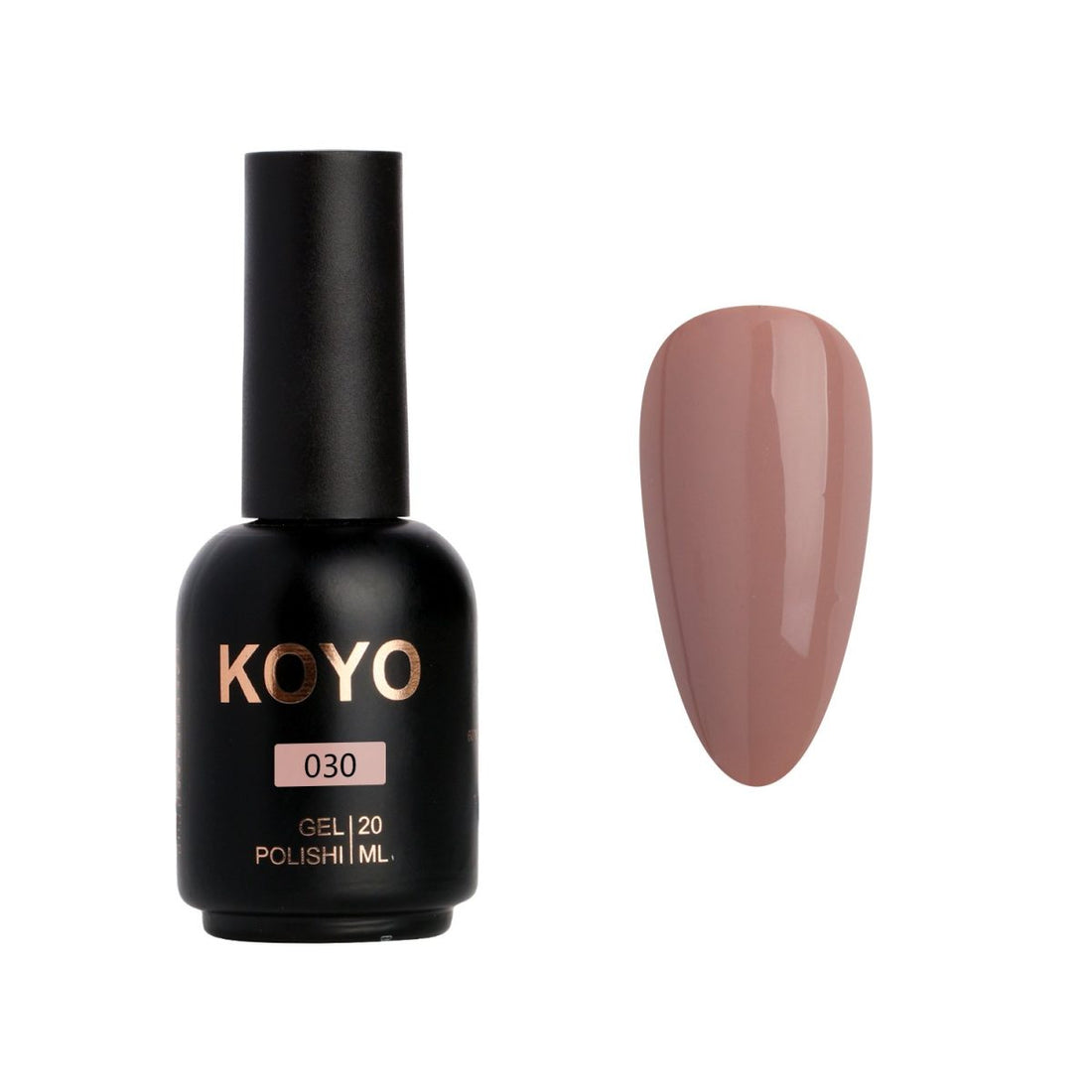 לק ג'ל מקצועי KOYO קויו גוון 030 - מניקור עמיד ואיכותי