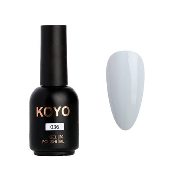 לק ג'ל מקצועי KOYO קויו גוון 036 - מניקור עמיד ואיכותי