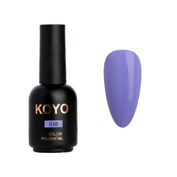 לק ג'ל מקצועי KOYO קויו גוון 038 - מניקור עמיד ואיכותי