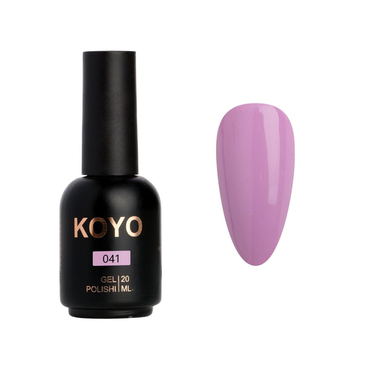 לק ג'ל מקצועי KOYO קויו גוון 041 - מניקור עמיד ואיכותי