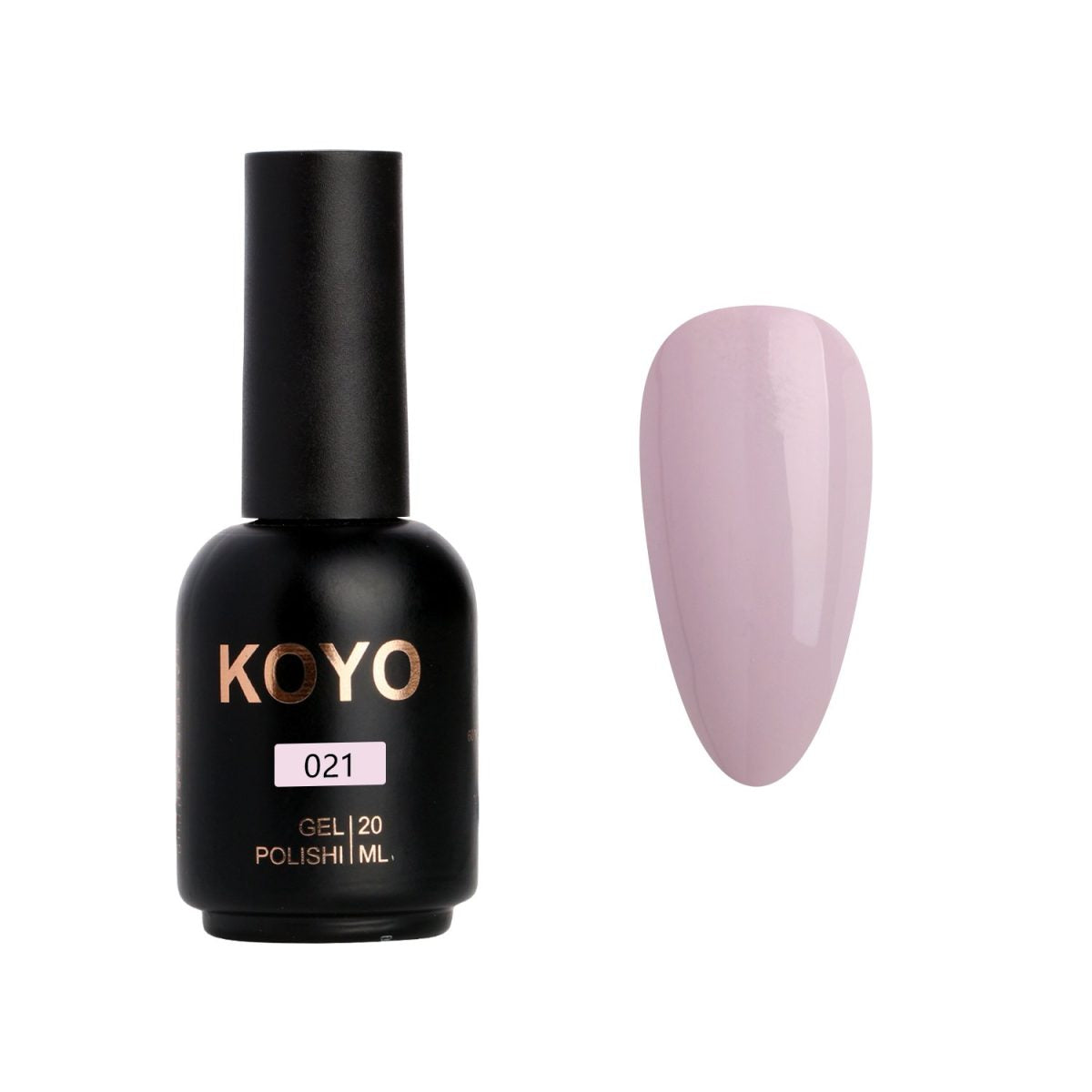 לק ג'ל מקצועי KOYO קויו גוון 021 - מניקור עמיד ואיכותי