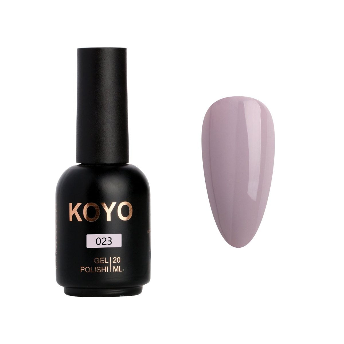לק ג'ל מקצועי KOYO קויו גוון 023 - מניקור עמיד ואיכותי