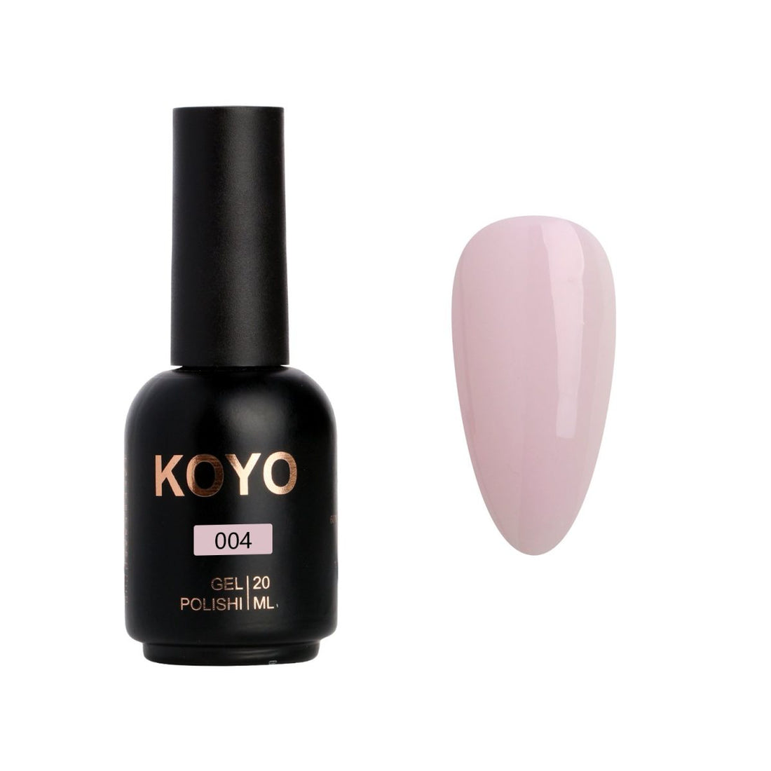 לק ג'ל מקצועי KOYO קויו גוון 004 - מניקור עמיד ואיכותי