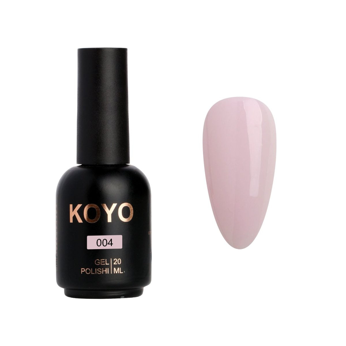 לק ג'ל מקצועי KOYO קויו גוון 004 - מניקור עמיד ואיכותי