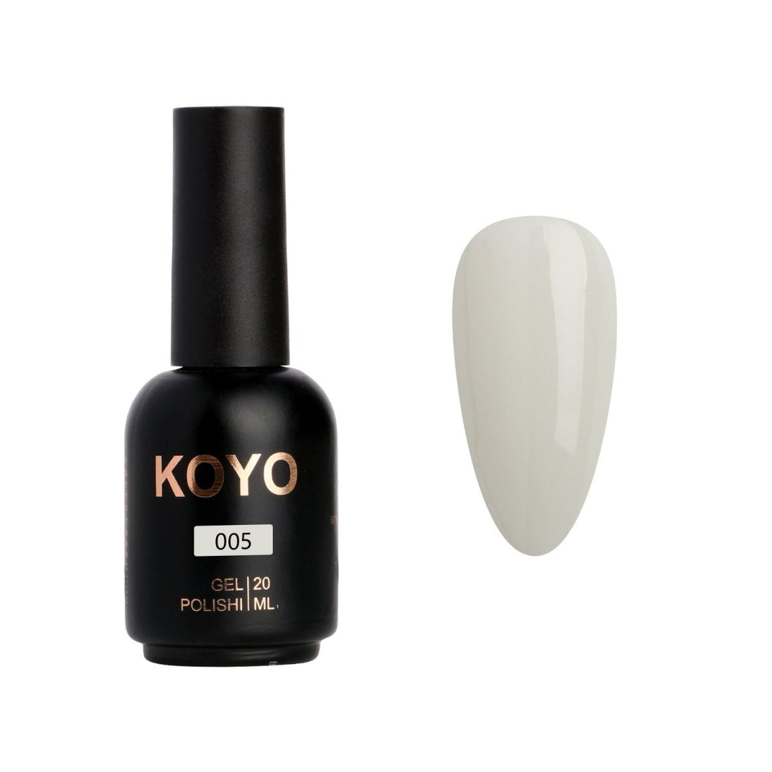 לק ג'ל מקצועי KOYO קויו גוון 005 - מניקור עמיד ואיכותי