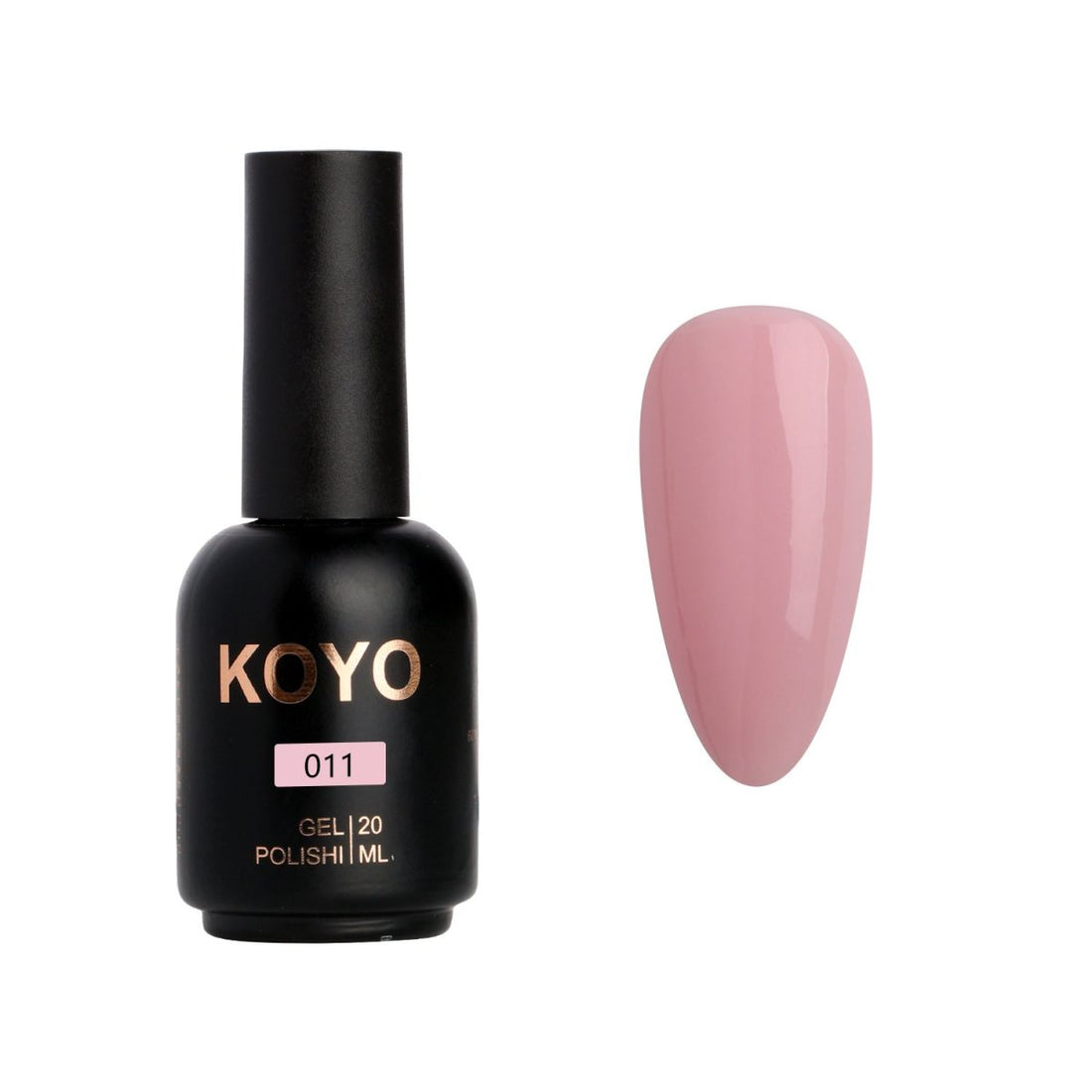 לק ג'ל מקצועי KOYO קויו גוון 011 - מניקור עמיד ואיכותי