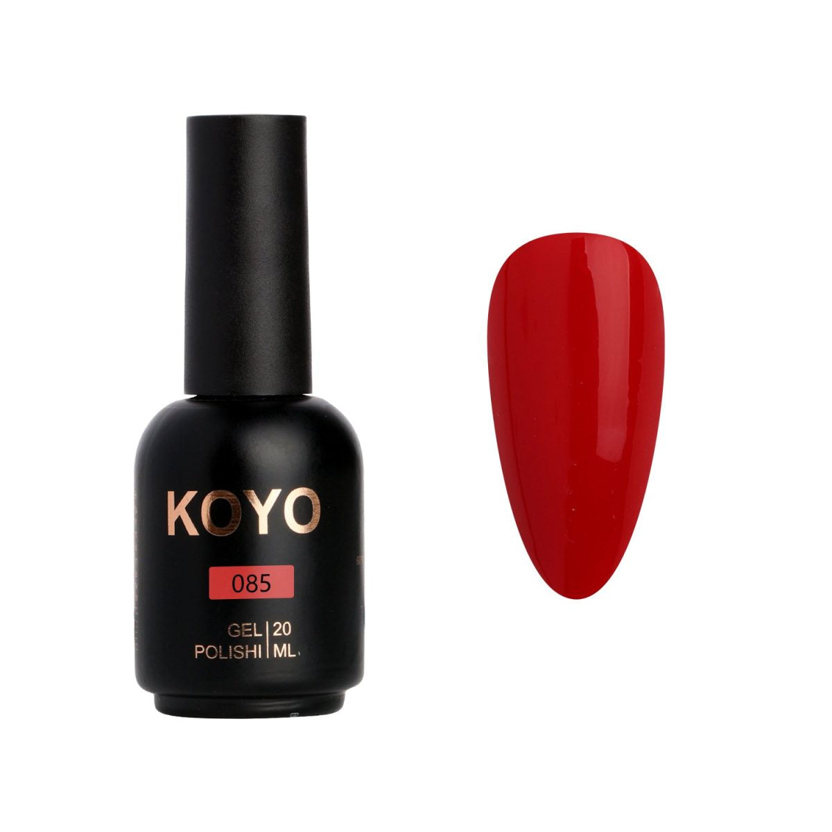 לק ג'ל מקצועי KOYO קויו גוון 085 - מניקור עמיד ואיכותי