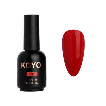 לק ג'ל מקצועי KOYO קויו גוון 085 - מניקור עמיד ואיכותי