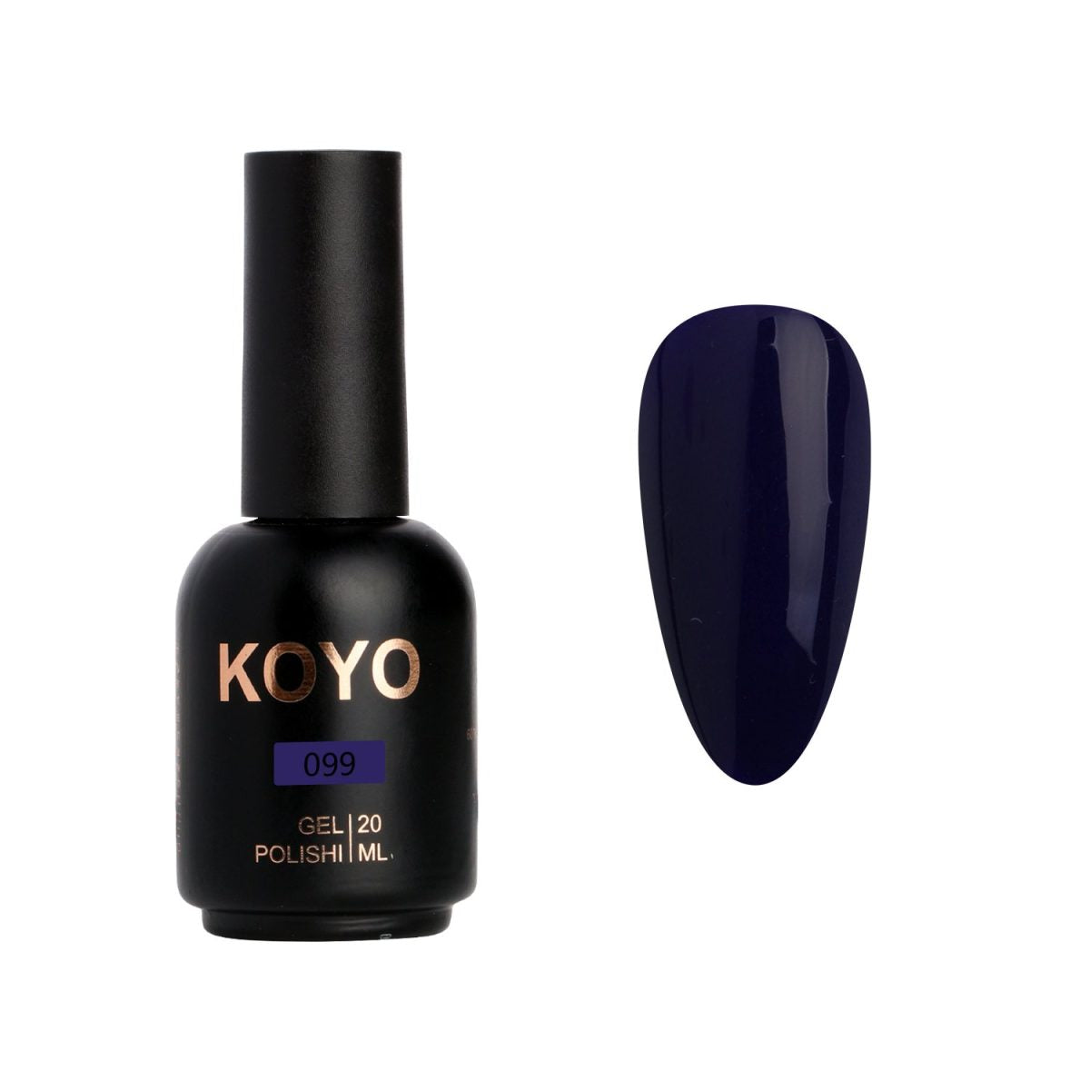 לק ג'ל מקצועי KOYO קויו גוון 099 - מניקור עמיד ואיכותי