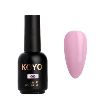 לק ג'ל מקצועי KOYO קויו גוון 065 - מניקור עמיד ואיכותי