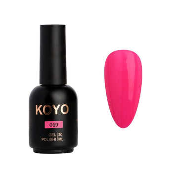 לק ג'ל מקצועי KOYO קויו גוון 069 - מניקור עמיד ואיכותי