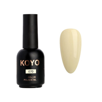 לק ג'ל מקצועי KOYO קויו גוון 070 - מניקור עמיד ואיכותי