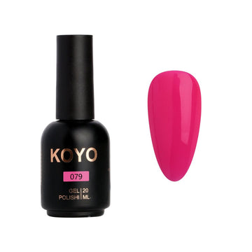 לק ג'ל מקצועי KOYO קויו גוון 079 - מניקור עמיד ואיכותי