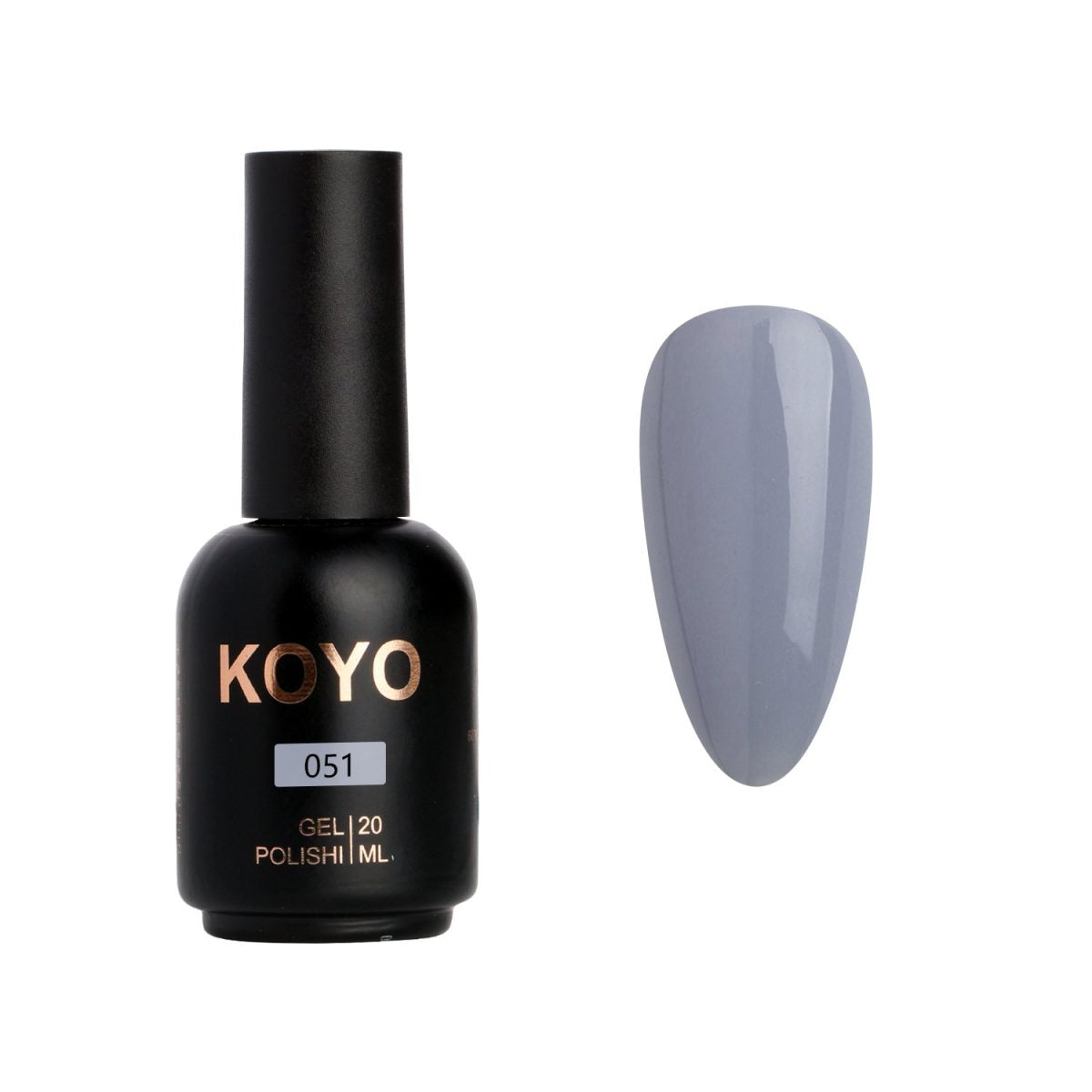 לק ג'ל מקצועי KOYO קויו גוון 051 - מניקור עמיד ואיכותי
