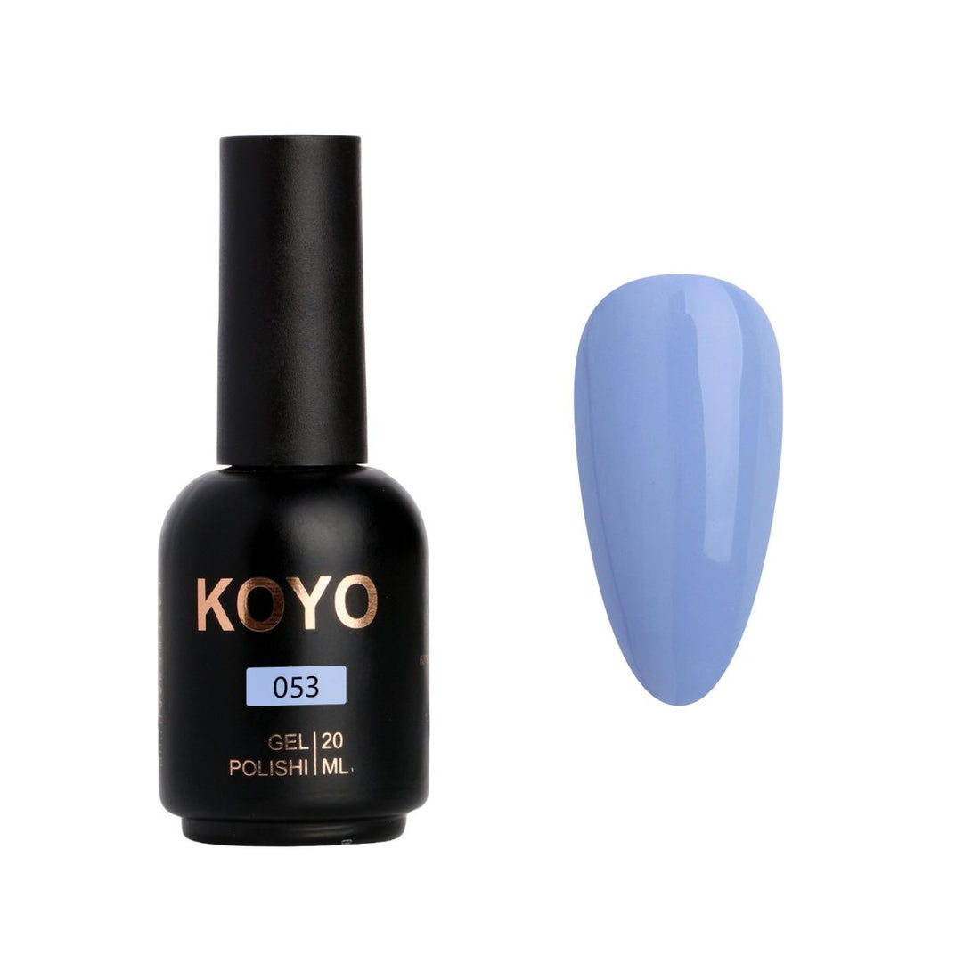 לק ג'ל מקצועי KOYO קויו גוון 053 - מניקור עמיד ואיכותי