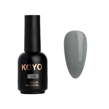 לק ג'ל מקצועי KOYO קויו גוון 159 בכיסוי מלא ועמיד