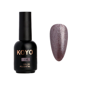 לק ג'ל מקצועי KOYO קויו גוון 130 - מניקור עמיד ואיכותי