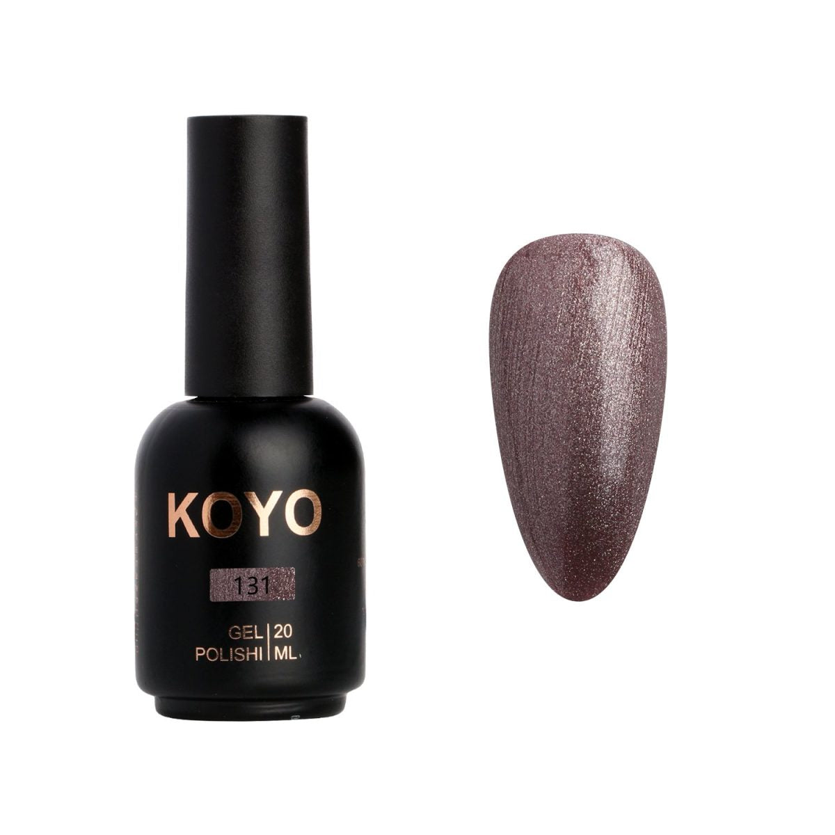 לק ג'ל מקצועי KOYO קויו גוון 131 - מניקור עמיד ואיכותי