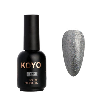 לק ג'ל מקצועי KOYO קויו גוון 127 - מניקור עמיד ואיכותי