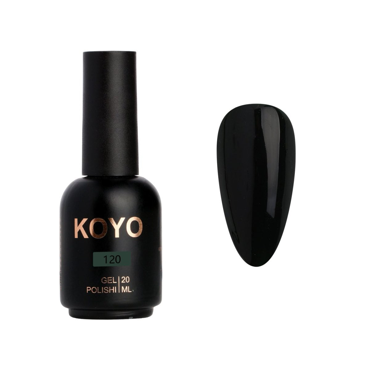 לק ג'ל מקצועי KOYO קויו גוון 120 - מניקור עמיד ואיכותי