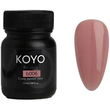 ראבר בייס B006 קויו KOYO – 50ML מוצר מקצועי למניקור וחיזוק הציפורן