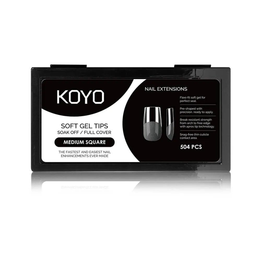 טיפס ג'ל מקצועי KOYO קויו בצורת מרובע להארכת ציפורניים מהירה