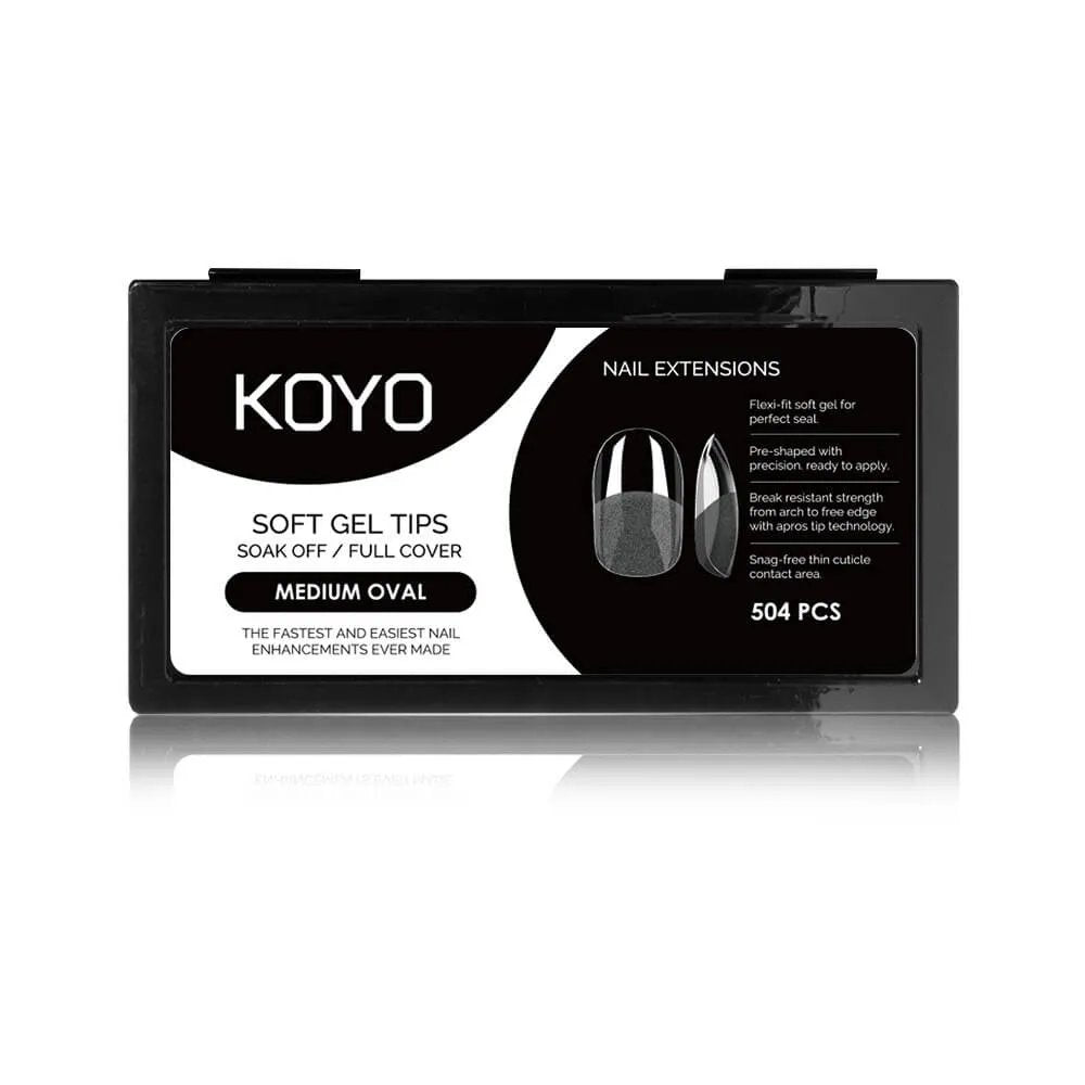טיפס ג'ל מקצועי KOYO קויו בצורת עגול להארכת ציפורניים מהירה