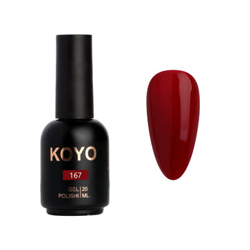 לק ג'ל מקצועי KOYO קויו גוון 167 בכיסוי מושלם