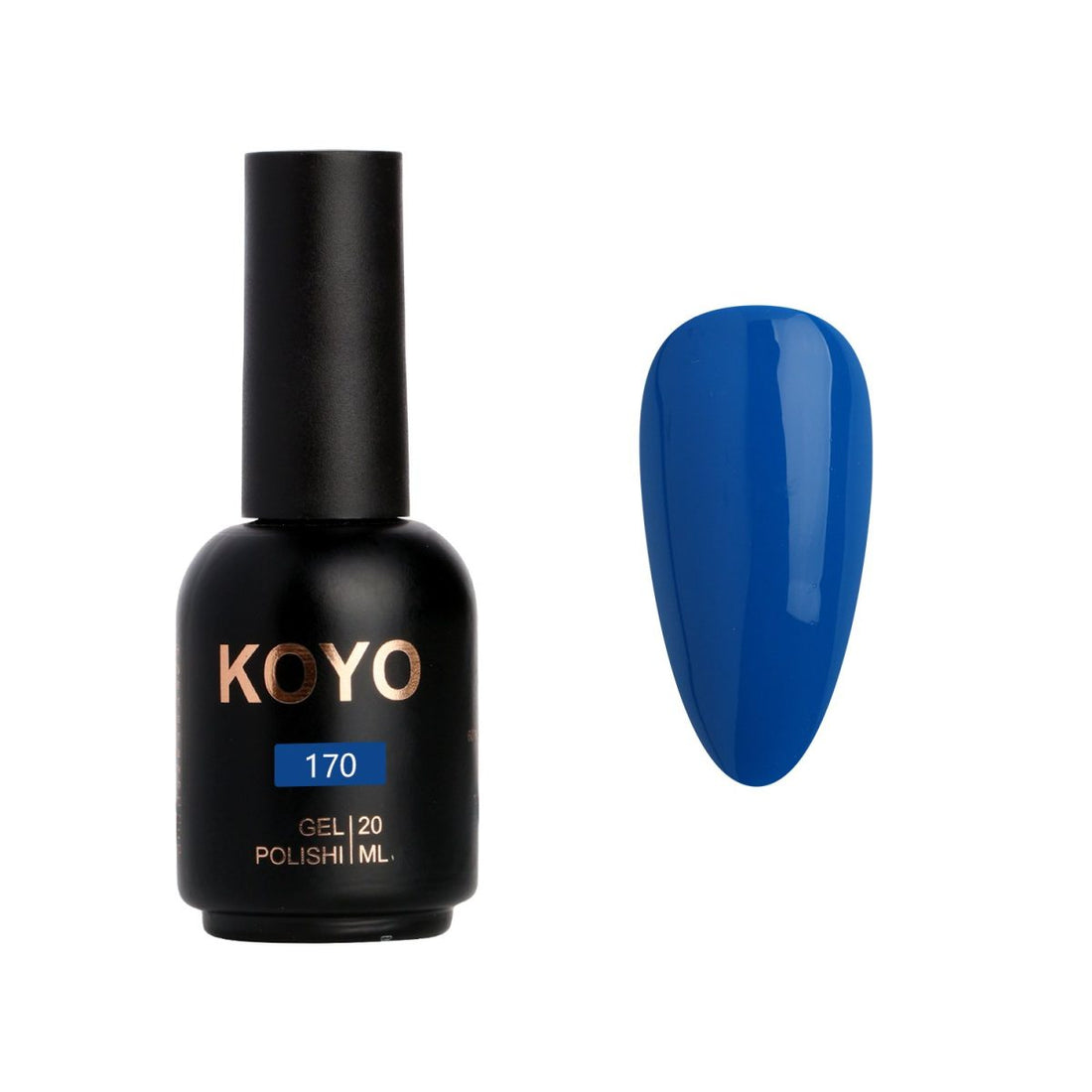 לק ג'ל מקצועי KOYO קויו גוון 170 בכיסוי מושלם